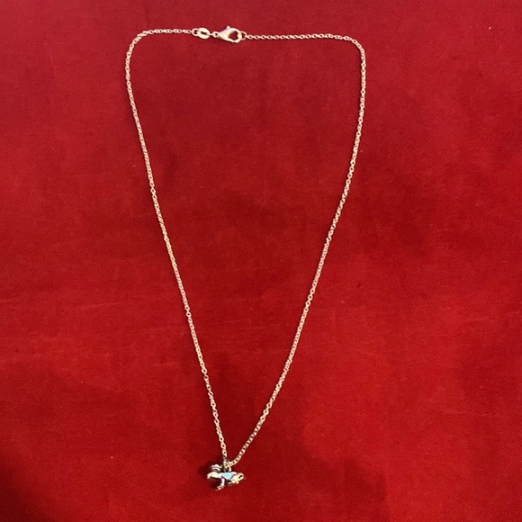 Frog Necklace Wearing Prince Crown - Picture 4 of 8